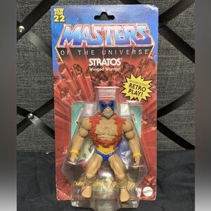 Mattel Masters of the Universe 5.5” Action Figure - HDR99 Stratos Damage Card